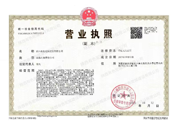 喜報(bào)！陜西有色駝城建設(shè)有限公司正式成立